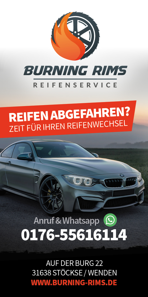 Burning Rims - Reifen + Felgen + Autoservice Nienburg 1