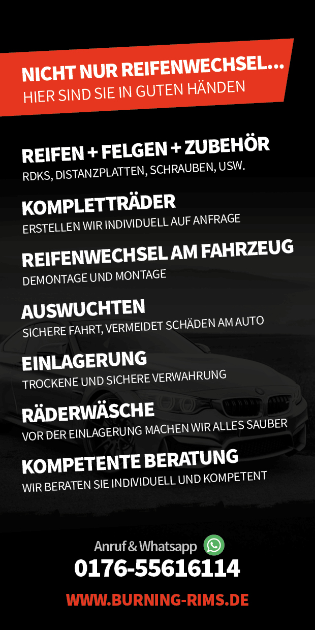 Burning Rims - Reifen + Felgen + Autoservice Nienburg 2